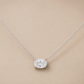 Diamond Solitaire Pendant Necklace