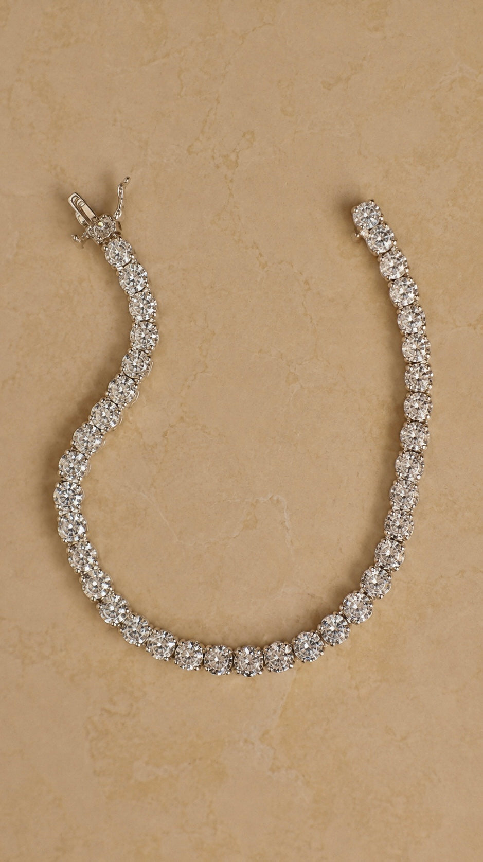 Lab-Grown Diamond Tennis Bracelet