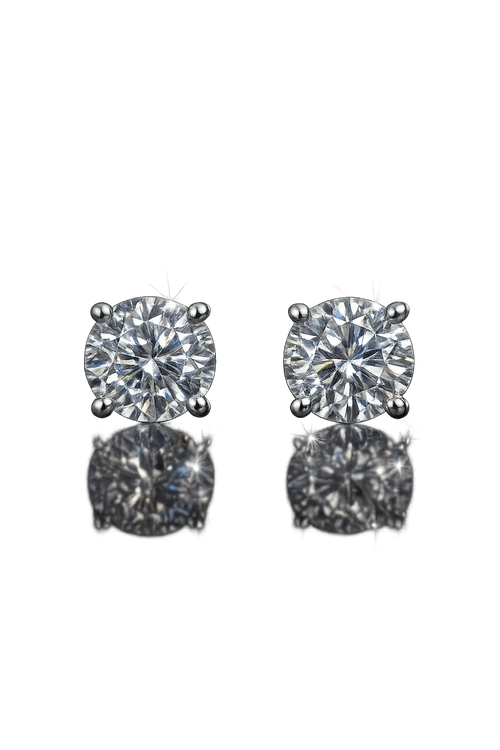 Diamond Stud Earrings