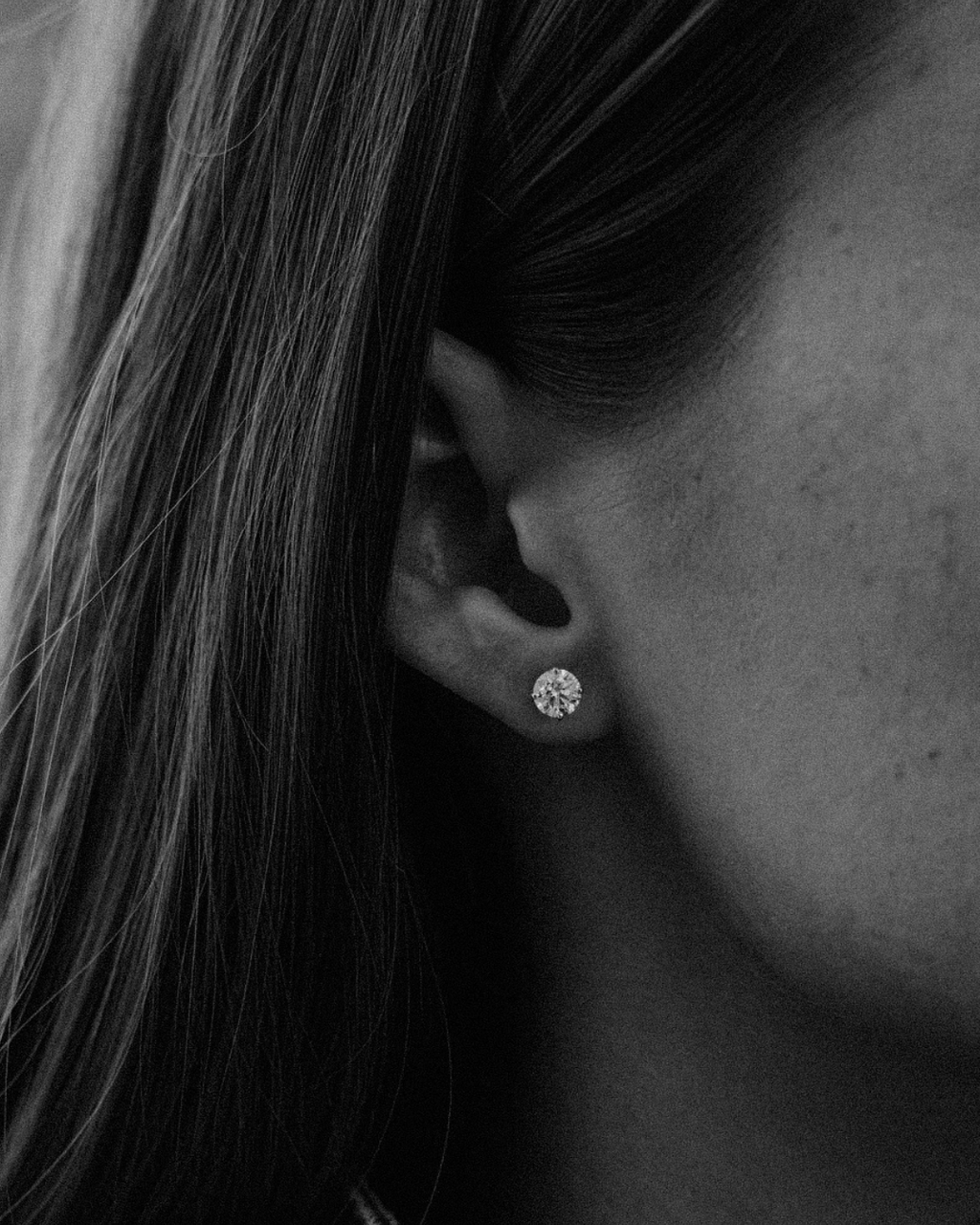 Diamond Stud Earrings