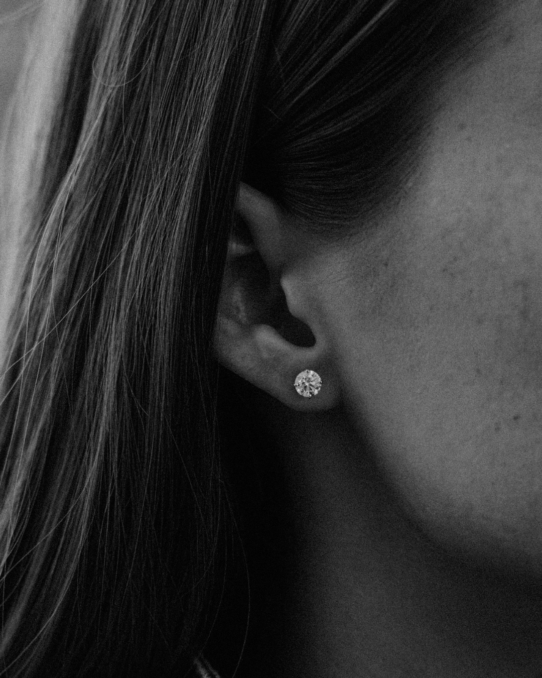 Diamond Stud Earrings